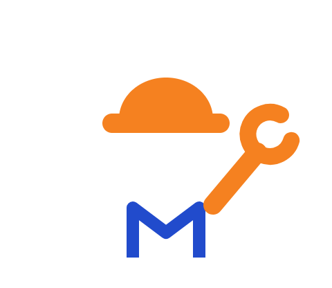 Logo KMS Multiservices blanc